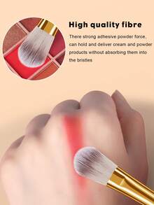 32pcs Makeup Brush Set,Powder Brush Contour Brush Blush Brush Highlight Brush Eyeshadow Brush Eyebrow Brush Eyelash Brush Shadow Brush Blending Brush Smudge Brush,Makeup Tools With Soft Fiber For Easy Carrying,Brush For Travel,Gift For Women&Girls. - 彩色 - 查看 9