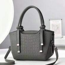 Women Shoulder Bags - 灰色 - 查看 1