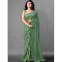 Green Banarasi Soft Silk Paithani Saree