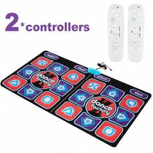 Dancing Pad Non-Slip Dance Mat Cushion Game Yoga Fitness Blanket For TV Home GYM Non-Slip Double Dance Mat Cushion Game Yoga Fitness Blanket - Multicolor - View 3