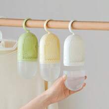 1 Set Of 6, With Hooks To Hang ABS Plastic Dehumidifier, Reusable Cycle Absorber, Desiccant And Dehumidifier, Inner Bag Desiccant, Suitable For Bedroom, Bathroom, Wardrobe, Moisture-Proof Accessories, No Need To Plug In, Essential For Home Life ,Dehumidifier For Home