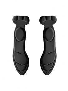1 Pair High Heel Shoe Insoles, Heel Grips, Trimmable, For Women Heels, Women Shoes, Kitten Heel, Black Pumps - Black - View 7