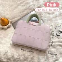 DANYCASE 11-16inch Sleeve Bag Cute Tablet Notebook Bag Compatible With Ipad 10th 11th Air 13 11 Pro 12.9 Shockproof Computer Briefcase Travel Women Case