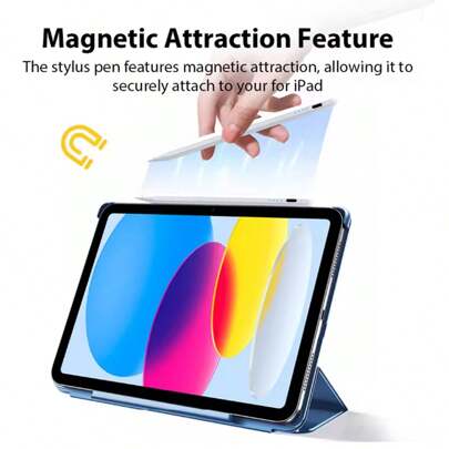 Lápiz stylus compatible con Apple Pencil para iPad A16 10.9, 11th, 10th, 9th Generation, Pro 13, 12.9, M4, Air 11, M3, M2, 5, 4, Mini 6, 7, A17, Bolígrafos táctiles