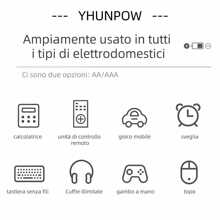 YHUNPOW AA2000mAh, AAA800mAh, 1.2V Ni-MH Rechargeable Battery, Compatible With Various Devices - AAA - View 6