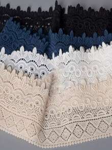 1 Yard Lace Embroidery, Water-Soluble Lace Accessories, Handmade DIY Clothing, Skirt Hem Decoration Border, 9cm