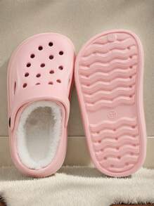 Winterwarme Mode Jungen und Mädchen Höhle Hausschuhe flach, bequem für Zuhause, Lässig, Alltag und Outdoor-Partys, neue Kinderhausschuhe