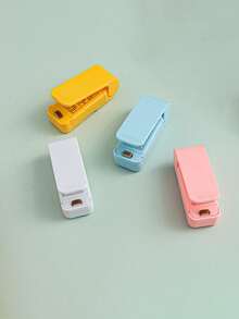 1pc Mini Food Sealer Machine, Portable Household Plastic Bag Sealing Device, Moisture-Proof & Fresh-Keeping