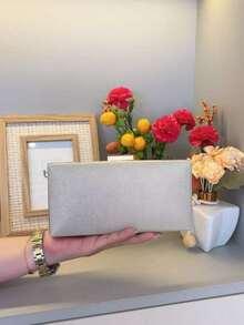 Women's Glitter Crossbody Bag / Wallet For Party / Banquet / Wedding - Màu Khaki - Xem 5