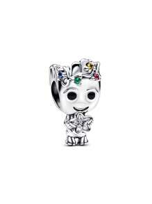 Disney 1 Pieza de Colgante de Cuenta de Plata de Ley 925, Adecuado para Pulsera DI.Y Original, Regalo de Joyería de Moda para Cumpleaños o Compromiso de Mujer, Modelo de Caliente