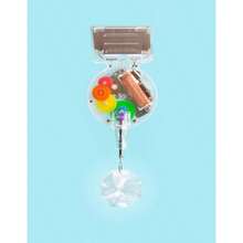 Kikkerland Solar Powered Rainbow Maker – Prism Suncatcher, Fun Home Window Decor – Unique Gift For Christmas &Amp; Birthdays – Single Crystal - Rainbow - View 4