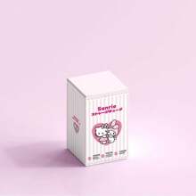 Sanrio Boîte de rangement multifonction Sanrio chat & My Melody - Matériau PVC léger, boîte de rangement de bureau de dessin animé convenant pour les stylos, les pinceaux de maquillage et les accessoires, cadeau idéal pour les fêtes, design amusant Boîte de rangement durable, boîte de rangement de bureau