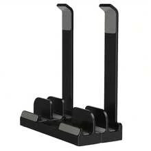 حامل كمبيوتر محمول قابل للتعديل - مصنوع من مادة ABS، حامل كمبيوتر محمول قابل للتعديل بالارتفاع لأفضل زاوية عرض - رف تخزين رأسي موفر للمساحة، مناسب لماكبوك وآيباد واللوحي، باللون الأسود - متعدد الألوان - مشاهدة 11