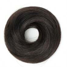 1/3 Pieces Bun Human Hair Messy Dount Hair Buns Updo Chignon With Elastic Hair Exension For Women Daily Slouchy Hair Accessories