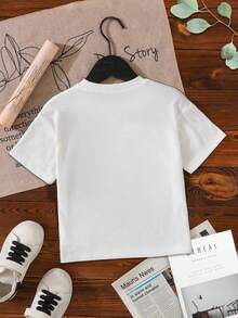 Camiseta de San Valentín con corazones de caramelo: camiseta dulce de manga corta para parejas, camiseta gráfica con mensaje de amor, idea de regalo perfecta para mujeres, hombres y adolescentes - Blanco - Ver 2