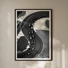 1 幅 F1 赛道海报，独特的汽车图案墙饰，色彩鲜艳的标志性 F1 照片，现代客厅家居卧室办公室帆布画墙饰，无框油画 - 彩色 - 查看 7