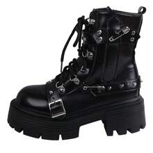 Cosplay Shoes - Black - View 6