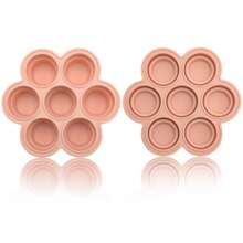 Molde de silicona plegable de 7 agujeros para hacer cubitos de hielo para whisky, fácil de desmoldar, ideal como regalo de Halloween y Navidad