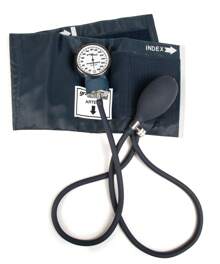 Deluxe Aneroid Blood Pressure Monitor, Blue