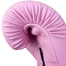 Pink 8oz 10oz 12oz 14oz 16oz Breathable Boxing Gloves For Men And Women Suitable For Boxing Kickboxing Mixed Martial Arts Muay Thai MMA Heavy Bag Training Comfortable Boxing Gloves