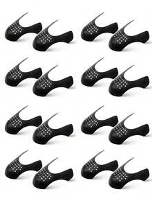 Crease Protectors Suitable For Most Sneakers, Crease Protectors, Men's 7.5-12/ Women's 5-8.5 (Black+White, Men's US Size 7.5-12), Shoe, Spring Summer Picks, Brides Maid Gifts, Room, Bedroom Decor, Bedroom Decor, Beach, Travel, For Men, For Women, Vacation,Cute Stuff - Multicolor - View 18