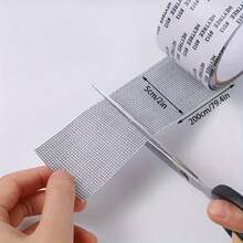Self-Adhesive Fiberglass Window Screen Repair Tape, Waterproof Mosquito Net Repair Tape, Durable And Easy To Repair Holes Or Cracks On Window Screens And Doors