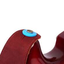 2 Stück, Premium Gummi Gitarren Gurt Schlösser - Sicheres Befestigen Ihres Gitarrengurts, Kompatibel mit Elektro und Bass Gitarren, ideales Geschenk für Musiker, Gitarrensaiten, Gitarrenpedal, E-Gitarre