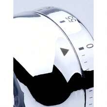 1pc 60 Minute Kitchen Timer Alarm Mechanical Teapot Shaped Timer Clock Counting Tools - Silver - View 4