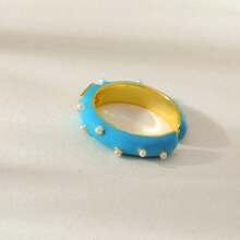 Women's Punk Style Geometric Crystal Rings, Fashion Jewelry Gifts That Complement Daily Outfits And Party Accessories - Ring - View 3