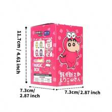 Crayon Shin-Chan Face-Changing Toy - Xinglebi Toy Set, Shin-Chan Figure, Plump & Non-Deformable Body, Sturdy Lanyard, Cute Q-Style Fun Design, Perfect For Holidays & Birthday Gifts(1PC Random Delivery)
