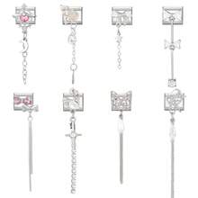 1 chiếc vòng tay tự làm kiểu Ý dạng mô-đun với mặt dây chuyền hình trái tim và tua rua, thích hợp làm quà tặng cho bạn bè/người yêu trong các bữa tiệc, lý tưởng cho Giáng sinh, Năm mới, Halloween, Ngày Valentine. Thiết kế quyến rũ, trang sức bằng thép không gỉ, sản phẩm địa phương, thiết thực và thời trang, phụ kiện không thể thiếu cho Giáng sinh và Halloween, tông màu mùa thu, phong cách Giáng sinh. - M293762 M293763 - Xem 8