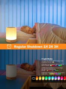 1PC Ambient Festive Gift Nightlight, Soft Glow, Decorative, Rechargeable, LED, Warm, Portable, Stylish, Cozy, Unique, Festive, Durable, Versatile.