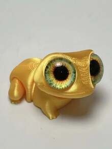 1 个迷你可爱青蛙动物模型玩具，具有逼真的眼睛和可移动的关节 - 青少年艺术家的桌面装饰 - 玩具和游戏 > 玩具公仔和玩偶套装 > 游戏动物玩偶 - 房间装饰，完美的万圣节和圣诞节礼物（眼睛颜色随机） - 彩色 - 查看 8