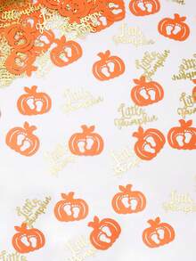 100 lembar Konfeti Kertas Kecil, Dekorasi Meja Pesta Tema Musim Gugur, Serpihan Kertas Warna-warni, Cocok untuk Pesta Thanksgiving dan Pesta Baby Shower. - MultiWarna - View 1