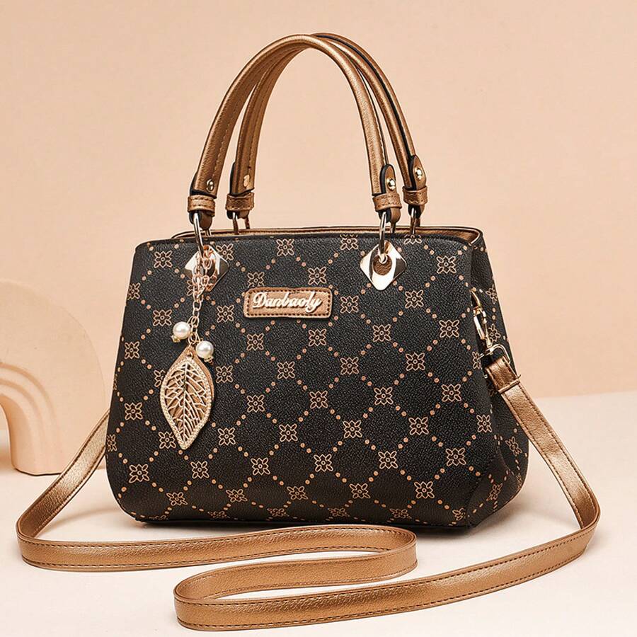 Women Shoulder Bags - 金色 - 查看 1