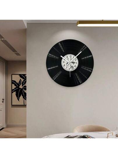Simulation Vinyl Record Retro Creative Klok Luxe Wand Cafe Bar ation Tafel Mute Sideboard ations Ornaments Art Desktop Painting High Sense Niche Living Room Painting. Birthday Graduation Bedroom Dormitory Back To School Surprise Home Supplies view 6