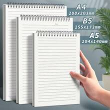 Libreta con banda Elastic, A4/A5 Gris/Forrado, 80/120/240 páginas, libreta de notas con puntos/forrados, bloc de apuntes B5 Thick para estudiantes, tomadores de exámenes, trabajadores de oficina, esencial para volver a la escuela