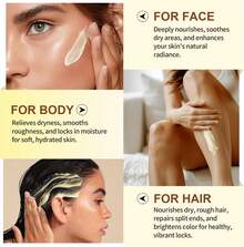 Shea Butter Scented Body Lotion, 120g Shea Butter Organic Shea Butter Moisturiser, Luxurious Hydration And Moisturizing, Natural Antioxidant Ingredient, For All Skin Types Face Shape Hair Type - 1 - 查看 5