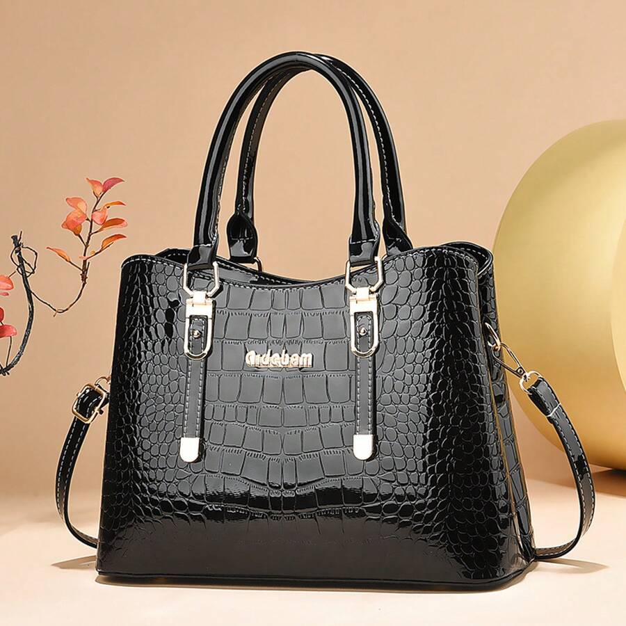 Women Top Handle Bags - 土黃 - 查看 1