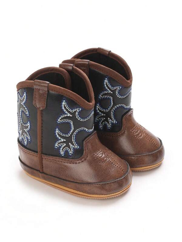 Neugeborene Babyschuhe 0-1 Jahre alte Baby Jungen Winter Stiefel mit weicher Sohle, bequeme Lauflernschuhe, modische Lässig Winterschuhe