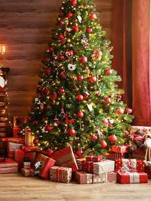 6/12/24/48pcs Classic Christmas Decorations - Painted Ball Tree Ornaments, Indoor And Outdoor Holiday Decorations, Christmas Party Occasions, Classic Style, Perfect For Christmas Home Decor Room Decor Winter