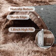 Super Fluffy Rug For Bedroom, Modern Shag Area Rugs, Soft And Cozy Plush Carpet For Kids,Girls Boys And Teens Decorations For Living Room Dorm Nursery Classroom