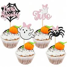12 miếng mút xốp hình chú dơi và xe ngựa hình phù thủy trang trí bánh cupcake chủ đề ác mộng trước Giáng sinh dùng để trang trí bánh sinh nhật - Nhiều màu - Xem 15