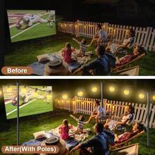 6 Pack String Light Poles For Outside 10ft HeavyDuty Metal Light Poles For Outdoor String Lights With Fork Adjustable Lighting Stand For Patio Decor Backyard Pergola Garden Deck Porch Decorations