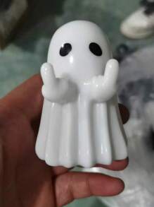 Süße weiße Geister & schwarze Geister Party Dekorationen, Schreibtisch Dekoration, geeignet für Halloween, Partys und Feiertags-Dekorationen Heim-Dekoration Halloween Dekoration Raum Dekoration Herbst Dekoration