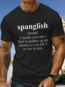 Men T-Shirts - 黑色 - 查看 3