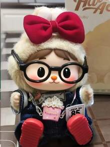 1pc (Excluding Dolls): New Dollhouse Mini Model Popcorn Tree Accessory Bag Doll Pendant Canvas Popcorn Pendant Halloween Gift Christmas Gift