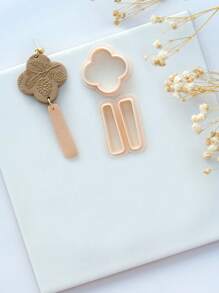 Bohemian Asymmetric Geometric Polymer Clay Cutter, For Jewelry Making, Hollow Frame Earring Clay Tool, Suitable For Earrings, Pendants, Necklaces, Jewelry Making Kit - Clay Cutter - View 13