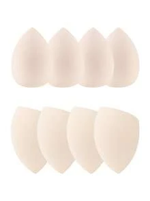 8 Cosmetic Eggs With Water Drops/Oblique Cuts, Wet And Dry Beauty Mixer, Foundation Mixed Beauty Sponge, Flawless Liquid, Cream And Powder, Multi-Color Cosmetic Sponge, Suitable For All Skin Types. - Multicolor - View 10