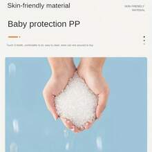 Weiches Kinder-Toilettentrainingsset mit Griffen - abnehmbares Kissen, Cartoon-Design für Jungen & Mädchen